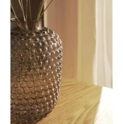 Jarron De Vidrio Soplado Artesanalmente Dorinia