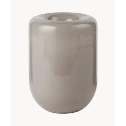 Jarron De Vidrio Soplado Artesanalmente Opal, 20 Cm