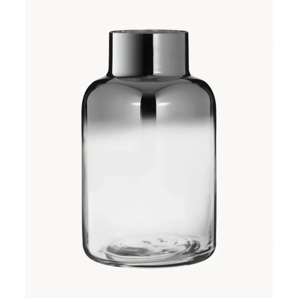 Jarron De Vidrio Soplado Artesanalmente Uma