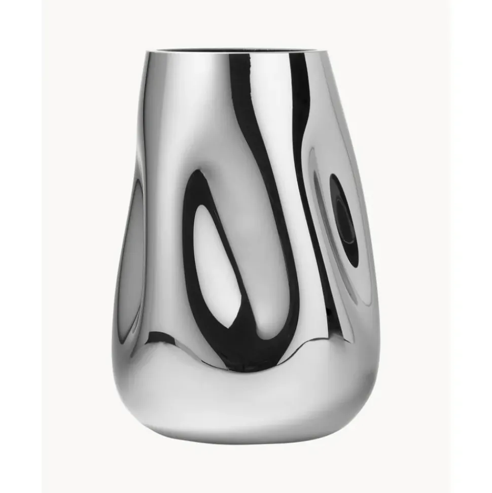 Jarron De Vidrio Soplado Artesanalmente Mirror