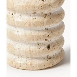 Jarron Decorativo De Travertino Cleighton