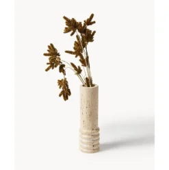 Jarron Decorativo De Travertino Cleighton