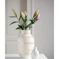 Jarron Grande Artesanal De Ceramica Omaggio