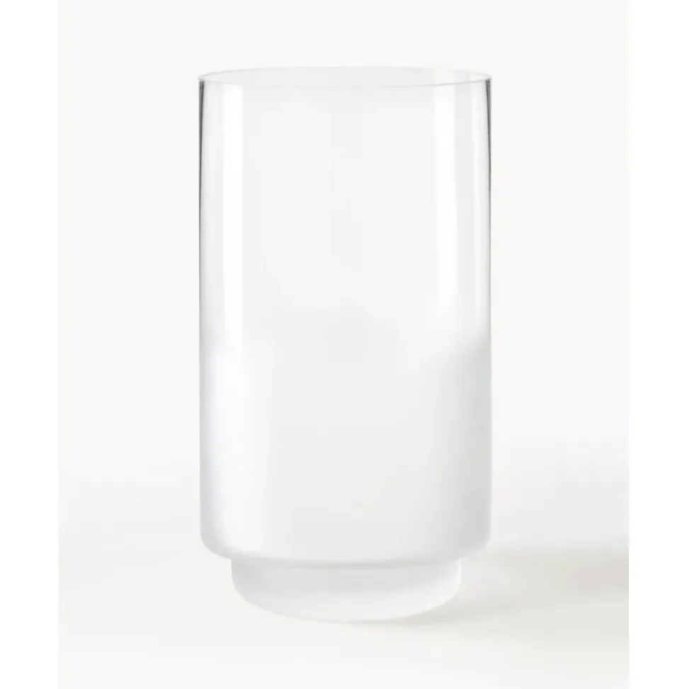 Jarron Soplado Artesanalmente Milky