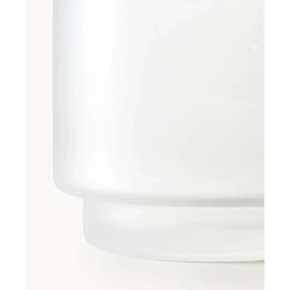 Jarron Soplado Artesanalmente Milky