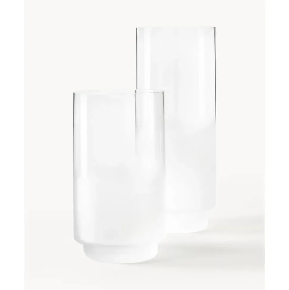 Jarron Soplado Artesanalmente Milky