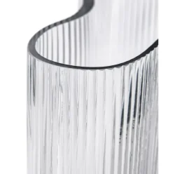 Jarron Soplado Artesanalmente Con Relieve De Diseno Dawn