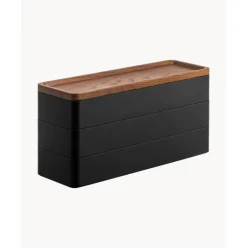 Joyero Con Tapadera Rin, 3 Niveles