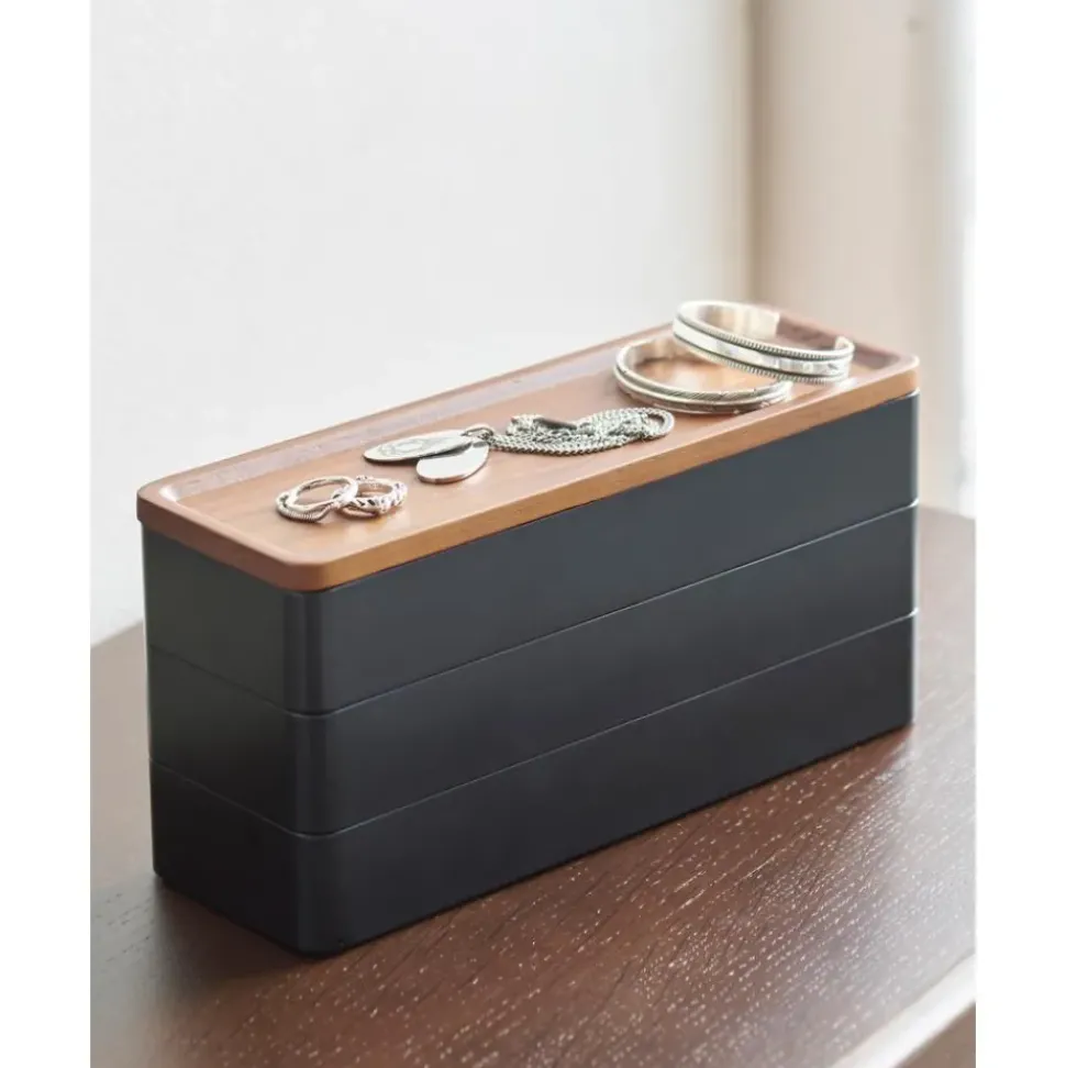 Joyero Con Tapadera Rin, 3 Niveles