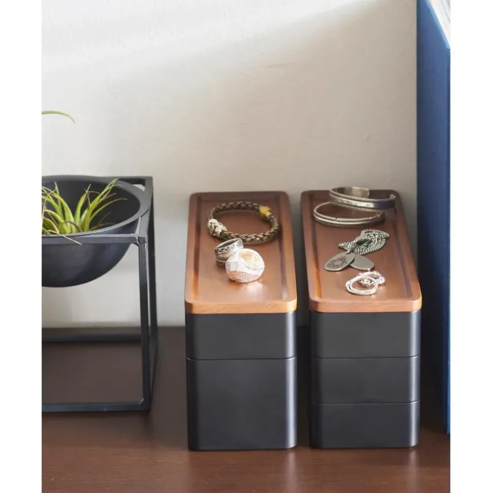 Joyero Con Tapadera Rin, 3 Niveles