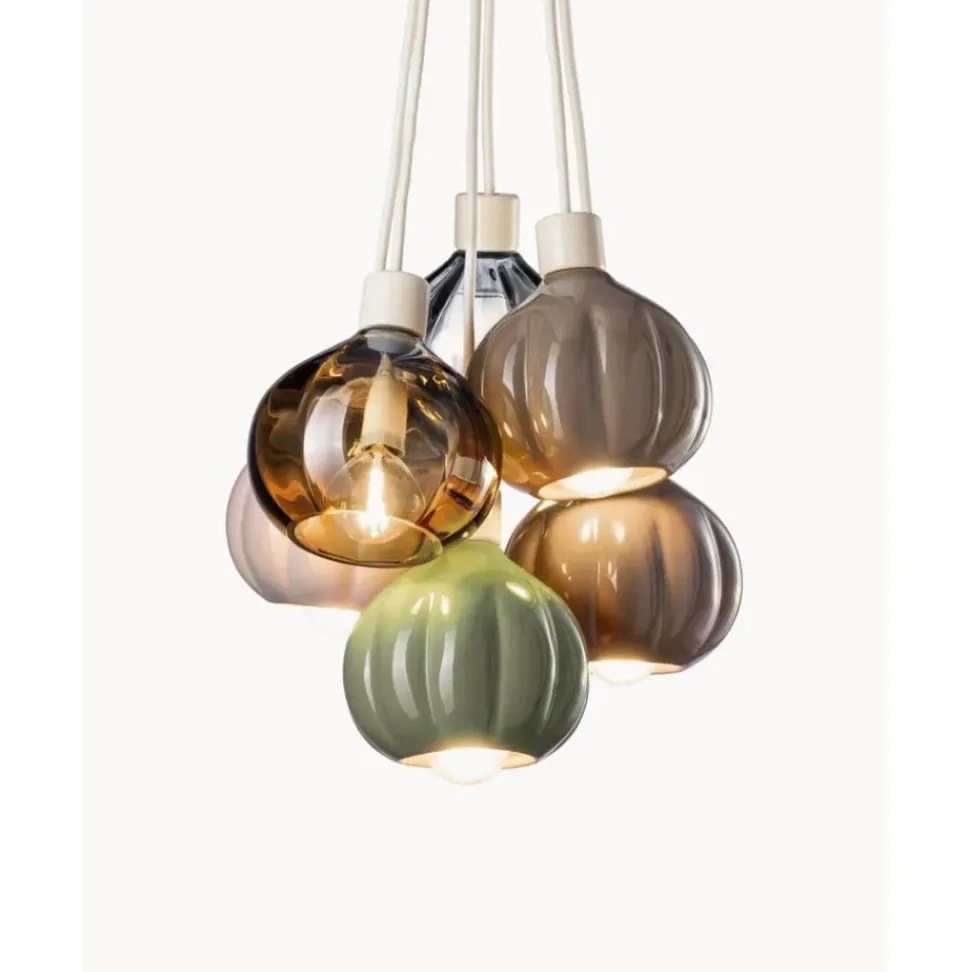 Lampara De Techo Artesanal Cluster Afoxe