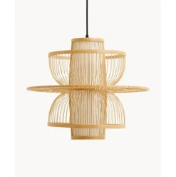 Lampara De Techo Artesanal De Bambu Sigyn