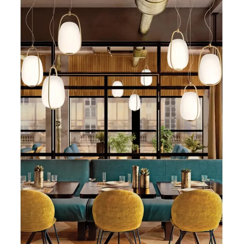 Lampara De Techo Artesanal Regulable Lanna