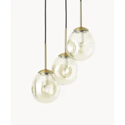 Lampara De Techo Cluster De Vidrio Amora