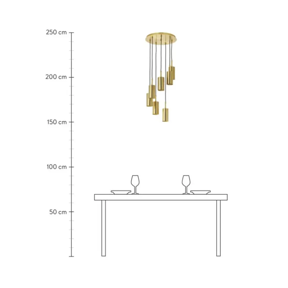 Lampara De Techo Cluster Arvo