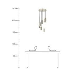 Lampara De Techo Cluster Arvo