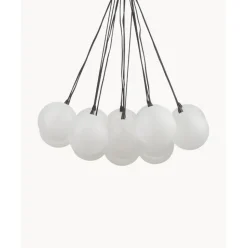 Lampara De Techo Cluster De Vidrio Lyna