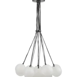 Lampara De Techo Cluster De Vidrio Lyna