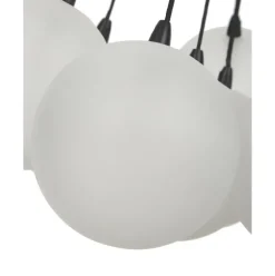 Lampara De Techo Cluster De Vidrio Lyna