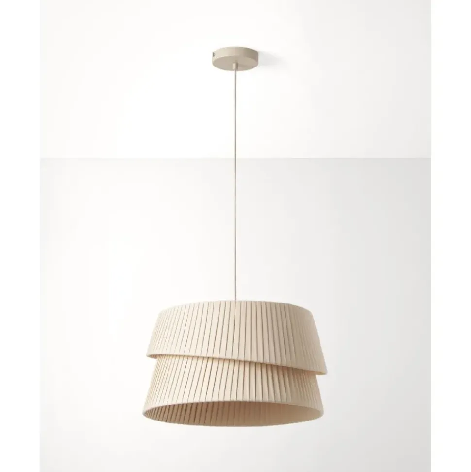 Lampara De Techo Con Pantala Asimetrica Nyla