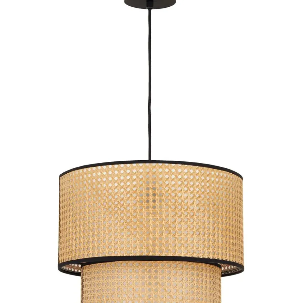 Lampara De Techo Con Tejido Vienes Vienna