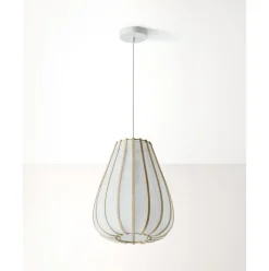 Lampara De Techo De Bambu Salma