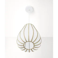 Lampara De Techo De Bambu Salma