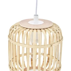 Lampara De Techo De Bambu Adam