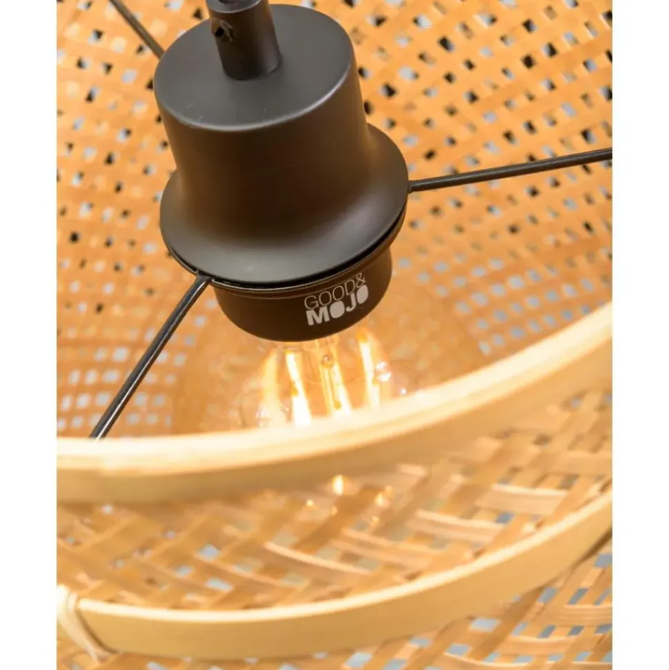 Lampara De Techo De Bambu Bhutan