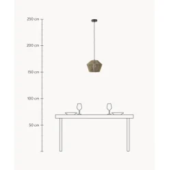 Lampara De Techo De Canamo Mira