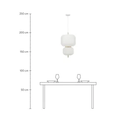 Lampara De Techo De Diseno Misaki