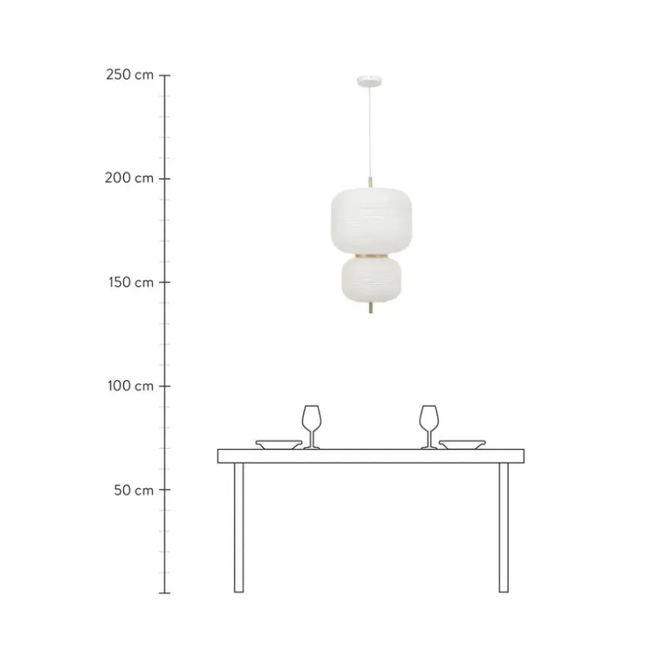 Lampara De Techo De Diseno Misaki