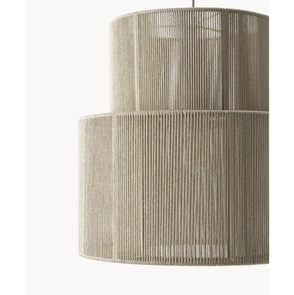 Lampara De Techo De Lino Lace