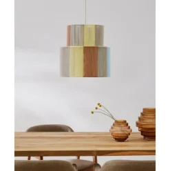 Lampara De Techo De Lino Lace