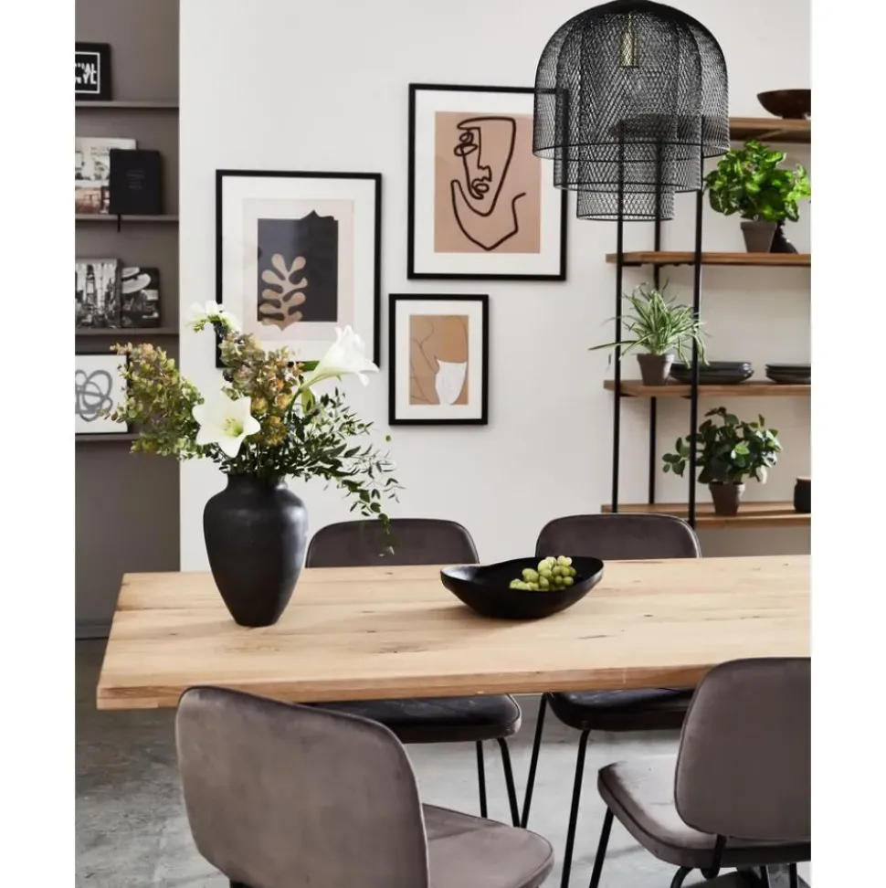 Lampara De Techo De Metal Louie