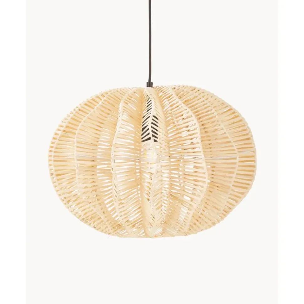 Lampara De Techo De Ratan Ufe