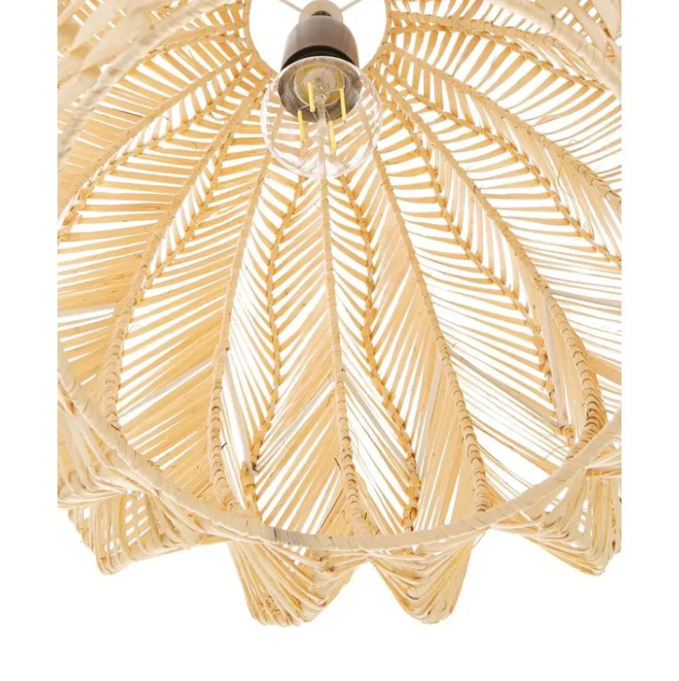 Lampara De Techo De Ratan Ufe