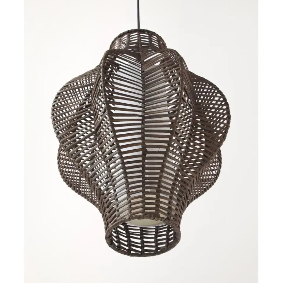 Lampara De Techo De Ratan Malena