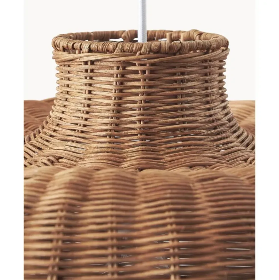 Lampara De Techo De Ratan Krisa