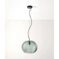 Lampara De Techo De Vidrio Tintado Brice