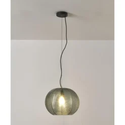 Lampara De Techo De Vidrio Tintado Brice