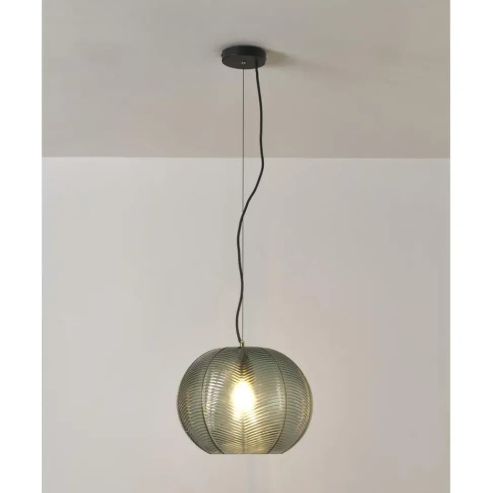 Lampara De Techo De Vidrio Tintado Brice