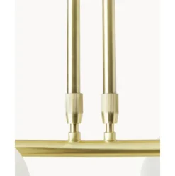 Lampara De Techo De Vidrio Opalino Lilja