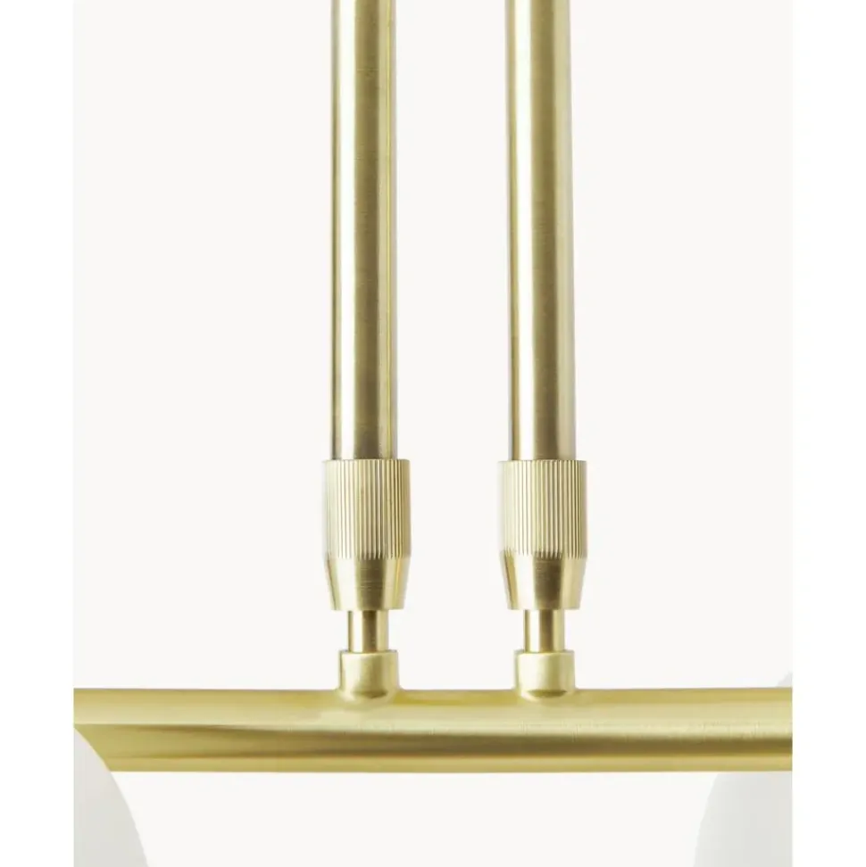 Lampara De Techo De Vidrio Opalino Lilja