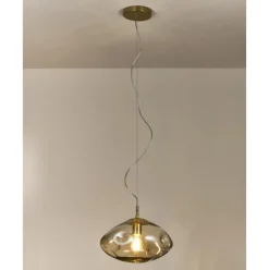 Lampara De Techo De Vidrio Amora