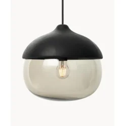 Lampara De Techo De Vidrio Soplado Artesanalmente Terho