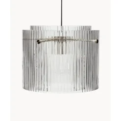 Lampara De Techo De Vidrio Con Relieves Ripple