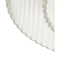 Lampara De Techo De Vidrio Con Relieves Ripple