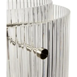 Lampara De Techo De Vidrio Con Relieves Ripple