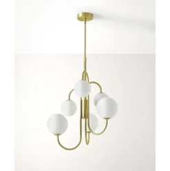 Lampara De Techo De Vidrio Avalee